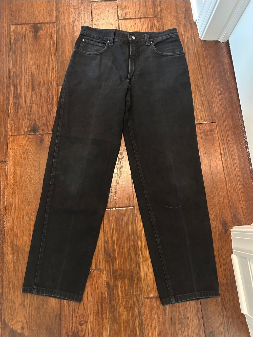 Versace black jeans